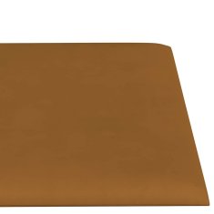 Vidaxl Stenski paneli 12 kosov rjavi 60x15 cm žamet 1,08 m²