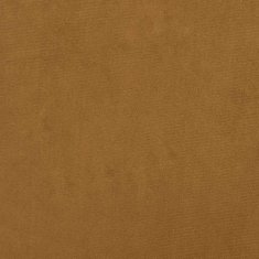 Vidaxl Stenski paneli 12 kosov rjavi 60x15 cm žamet 1,08 m²