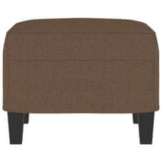 Vidaxl Stolček za noge rjav 60x50x41 cm blago