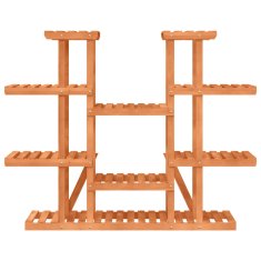 Vidaxl Stojalo za rastline 110x25x110,5 cm trden les jelke