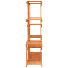 Vidaxl Stojalo za rastline 110x25x110,5 cm trden les jelke