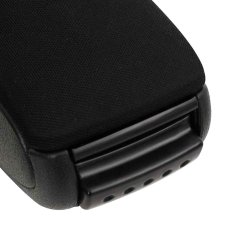 Vidaxl Naslon za roke za avto črn 17x40x(31-49) cm ABS