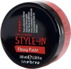 Inebrya Pasta za oblikovanje las Ice Cream Style-In (Flossy Paste) 100 ml