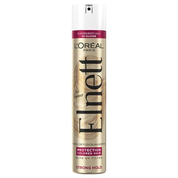 Loreal Paris Lak za lase z mikro difuzijo za zaščito barve Elnett (Lak za lase z mikro difuzijo za zaščito barve) 300 ml