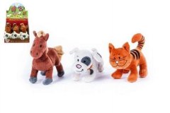 Teddies Moja prva plišasta žival z zvokom 18-20 cm (3 vrste)