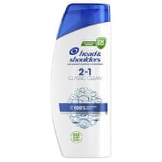 Head & Shoulders Šampon in balzam 2v1 Classic Clean (šampon in balzam proti prhljaju) (Neto kolièina 625 ml)