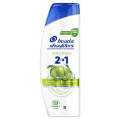 Head & Shoulders 2v1 šampon in balzam Apple Fresh (šampon in balzam proti prhljaju) 330 ml