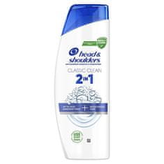Head & Shoulders Šampon in balzam 2 v 1 Classic Clean (šampon in balzam proti prhljaju) 330 ml