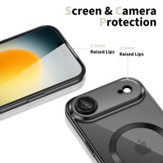 Tech-protect MagFlex MagSafe ovitek za iPhone 17 Air, črn