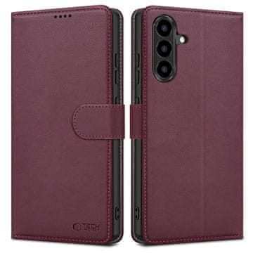 Tech-protect Wallet knjižni ovitek za Samsung Galaxy A26 5G / A17 4G / 5G, bordové