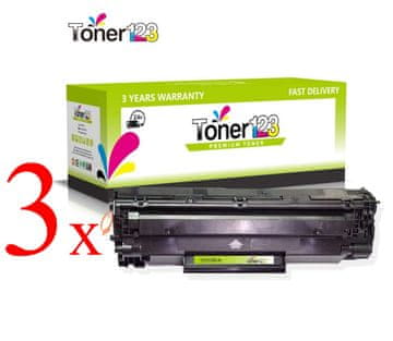 Toner123 Komplet HP Komplet HP 79A / 79X / CF279A / CF279X / LaserJet Pro M12, M26, MFP M12,MFP M26 kompatibilni tonerji (3) - 3 x črna XL