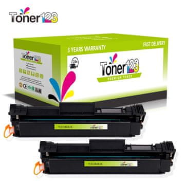Toner123 Komplet HP 44A / 44X / CF244A / CF244X / LaserJet Pro M15, LaserJet Pro MFP M28 kompatibilna tonerja (2) - 2 × črna XL