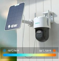 Reolink Trackmix B770 IP kamera + solarni panel, WIFI, 2 objektiva, 355° vrtenje