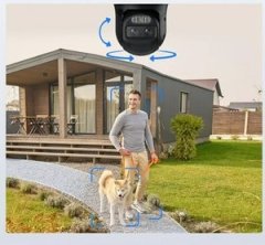 Reolink Trackmix B770 IP kamera + solarni panel, WIFI, 2 objektiva, 355° vrtenje