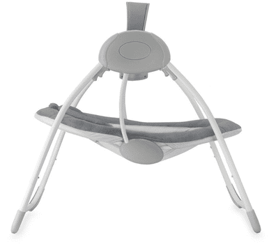 Momi Liss otroški gugalnik, 5 hitrosti, 8 melodij, siv