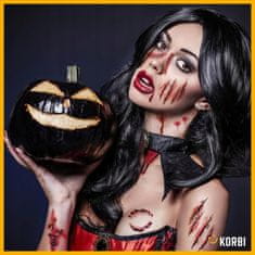 Korbi Nalepke – lažni tetovaže za obraz in telo: strašne rane za Halloween in karneval