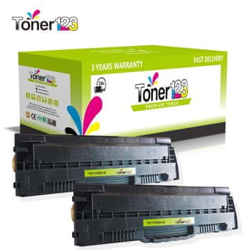 Toner123 Komplet HP 106A / W1106A / Laser 107, 107a, 107w / Laser MFP 135, 135a, 135w, 137, 137fnw kompatibilna tonerja (2) - 2 x črna