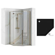 Tuš kabina Rea DIAMOND 90x90 GOLD