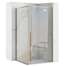 Tuš kabina Rea Fargo 100x80 Gold