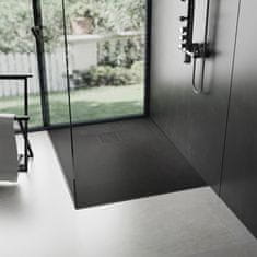 Tuš pladenj Magnum Black 90x90
