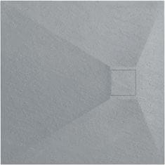 Tuš pladenj Magnum Grey 90x90