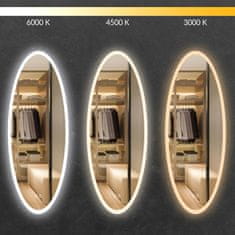 Stensko ogledalo LED 50x120cm WWA