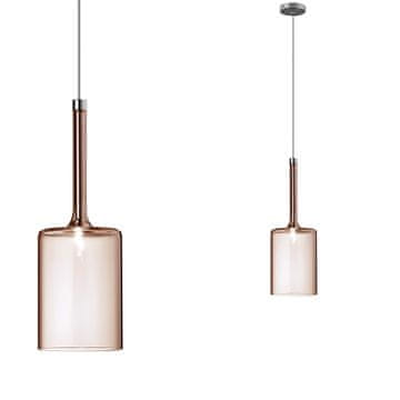 Toolight Steklena stropna svetilka APP1699-1CP AMBER B