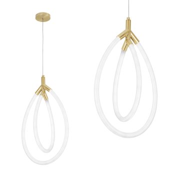 Toolight Svetilka LED G017-CP Gold