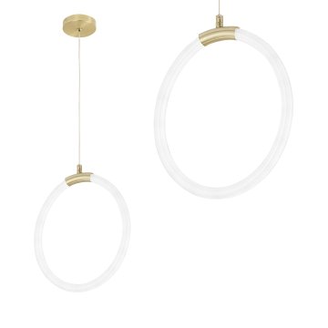 Toolight Svetilka LED G020-CP Gold