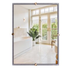 Stensko ogledalo LED 60cm BL808