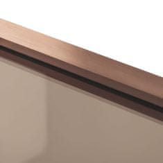 Tuš kabina Rea DIAMOND 90x90 COPPER BRUSH