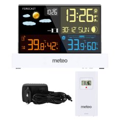  MULTISTORE ECOTOYS Vremenska postaja METEO SP110B z DCF, bela