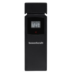  MULTISTORE ECOTOYS Brezžična osvetljena vremenska postaja z zunanjim senzorjem, termometrom, barometrom in uro