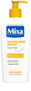 Mixa Losjon za telo za suho kožo Niacinamide Bright (Body Lotion) 250 ml