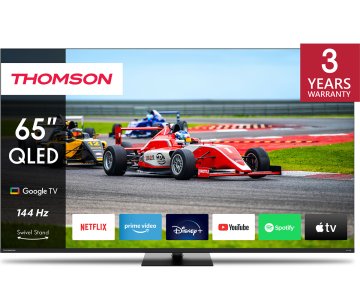 Thomson 65QG7S14 4K UHD QLED PRO televizor, 164 cm (65"), GoogleTV, 144Hz, pametni daljinec