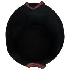 Vidaxl Temno zelena vrtna vreča za odpadke 4 kosi 272 L 150 g / m²