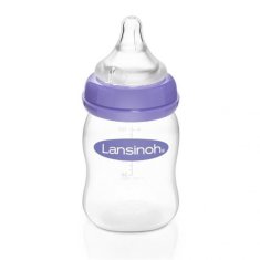 Lansinoh Otroška steklenička 160 ml s sesalcem NaturalWave TM (S)