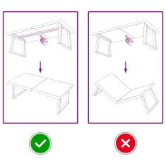 Vidaxl Kopalniški pult 120x60x(2-6) cm neobdelan trden les