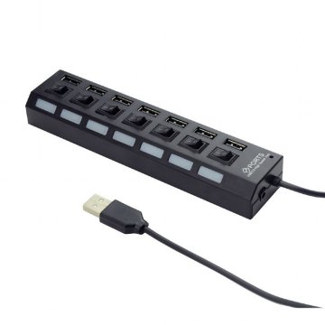 Gembird UHB-U2P7-03 USB 2.0 napajani 7-portni USB hub