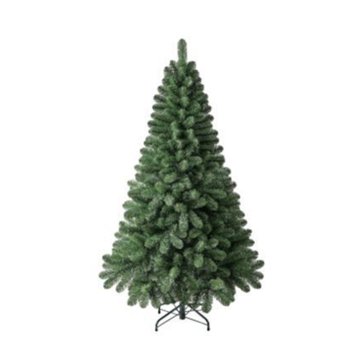 Denis PVC in PE božična jelka 180 cm z kovinskim podstavkom