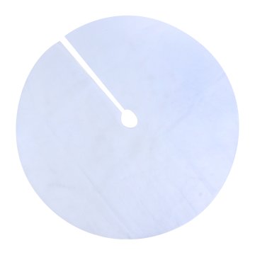 Denis Podloga za božično drevo, 90 cm, okrogla, snežno bela