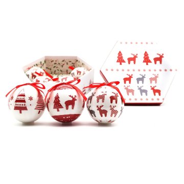 Denis Kroglice 7,5 cm 7/1 pakiranje Božično drevo-jelen