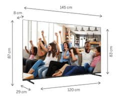 Thomson 65UG4S14 4K UHD LED televizor, 164 cm (65"), GoogleTV, pametni daljinec