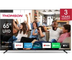Thomson 65UG4S14 4K UHD LED televizor, 164 cm (65"), GoogleTV, pametni daljinec