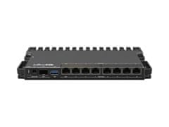 Mikrotik RB5009UPr+S+IN Kompakten usmerjevalnik z 9 priključki in PoE podporo