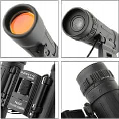 hurtnet Vojaško lovski daljnogled s stekleno optiko 14×30 HD zoom GENETIC