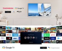 Thomson 32HG2S14 HD LED televizor, 81cm (32"), Google TV, pametni daljinec, bel (Pure White)