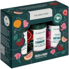 The Body Shop Osvežilni In Penasti Trio Gelov Za Prhanje
