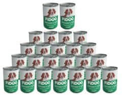 Vincent Fidog Adult mokra hrana, govedina, 24 x 415 g