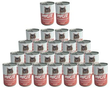 Vincent MyCat mokra hrana, piščanec, 24 x 415 g